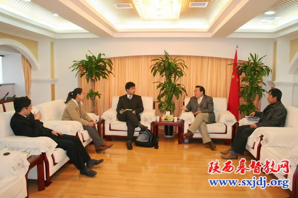 省基督教两会接待美国归正宗山本丰牧师