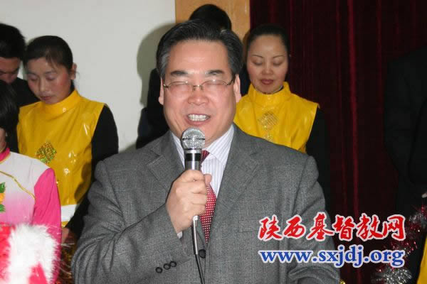 陕西省基督教两会与陕西圣经学校举行世界公祷日崇拜(图5)