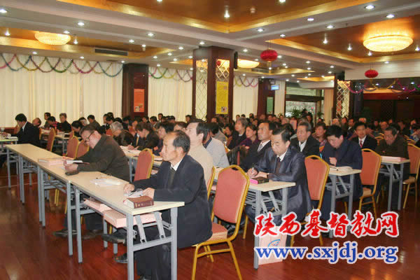 陕西省基督教两会举办陕西省基督教县（区、市）两会主任（主席）、会长暨拟认定圣职人员综合素质提高培训班(图7)