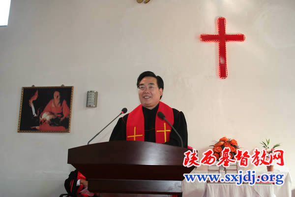 陕西省基督教两会在榆林市按立10位圣职人员(图3)