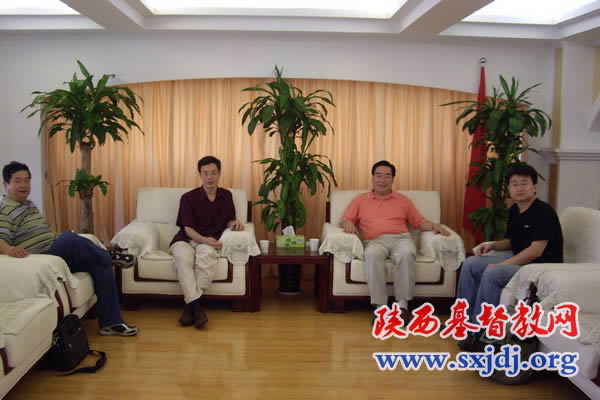 基督教全国两会社会服务部负责同工来陕西考察灾后重建项目(图3)