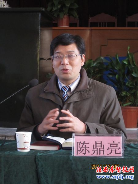 渭南市基督教两会传道员认定培训班在蒲城教会举办(图3)