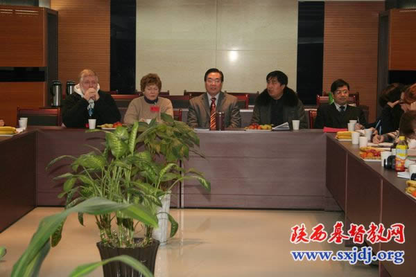 省基督教两会接待美国联合卫理公会一行