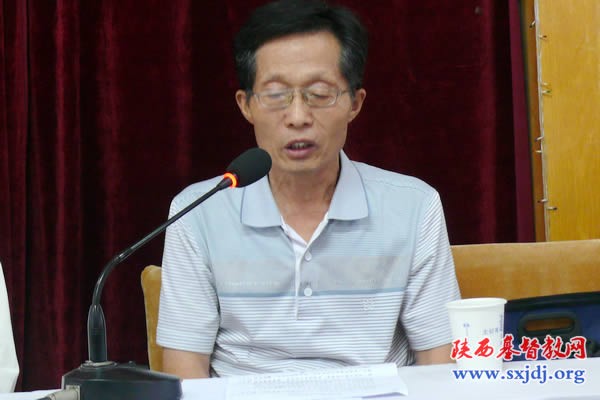 陕西圣经学校举行陕西省基督教第二十二期教牧义工培训班开学典(图4)