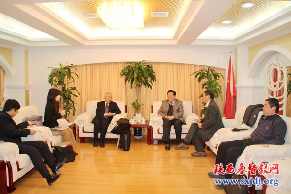 日本圣经公会一行访问省基督教两会