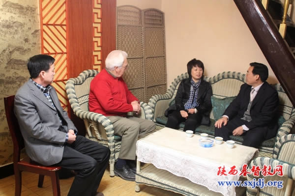 王俊牧师到安康市汉滨区福音堂进行工作调研