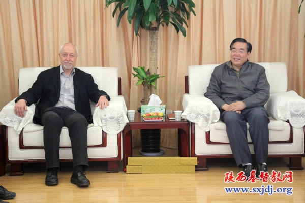 德国普世中国事工组一行访问我省教会
