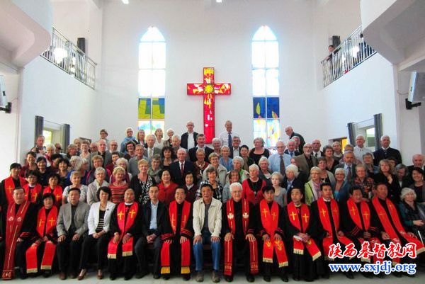 安康市基督教两会综合办公楼暨福音堂献堂庆典(图9)