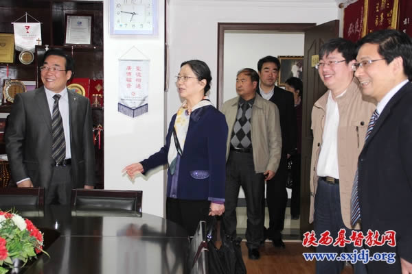 国家宗教事务局马宇虹司长一行来省基督教两会调研(图5)
