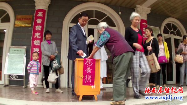 宝鸡市十里铺堂举行“慈善周”活动(图3)