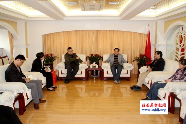 上海市基督教两会同工到访省基督教两会