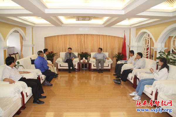省基督教两会接待韩国朴逢洙牧师一行
