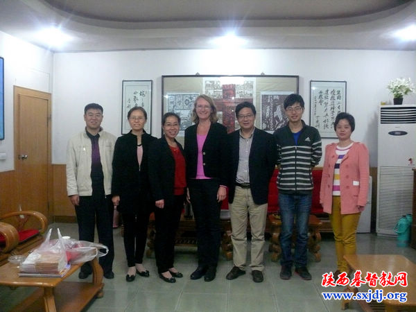 挪威自由教会友人尤宝珍牧师应邀到陕西圣经学校讲座(图2)