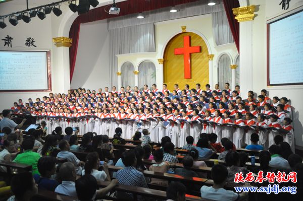 岐山县基督教会隆重纪念建堂5周年(图1)