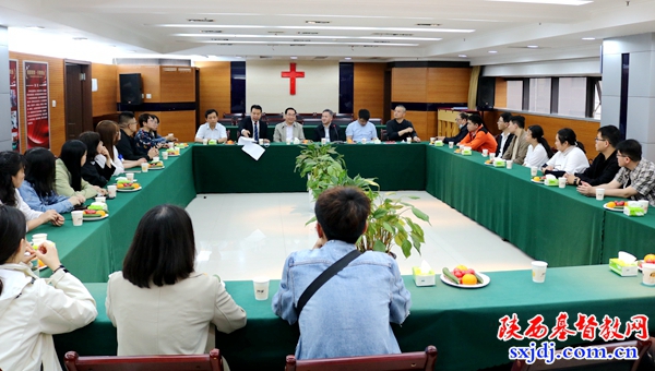 省基督教两会热情接待华东神学院谢炳国院长一行