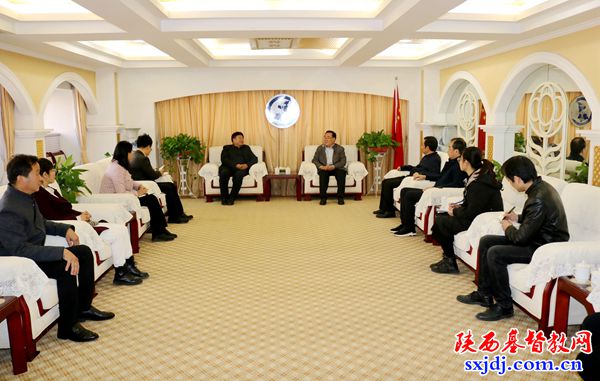 省基督教两会热情接待咸阳市基督教两会班子成员一行