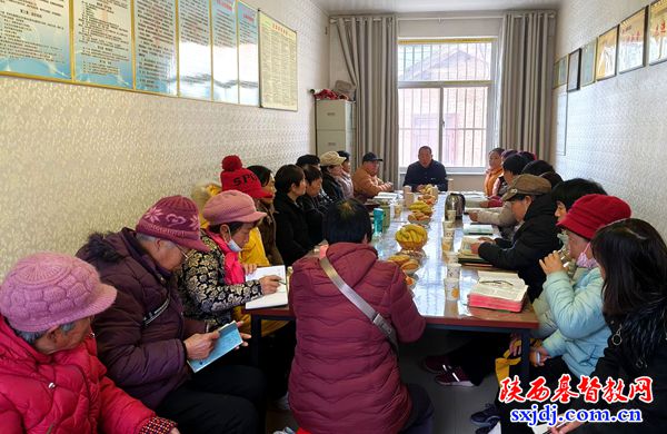 华州区南街基督教堂召开2024年年终总结会