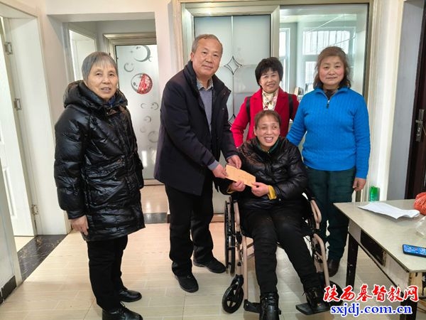 汉滨区基督教福音堂开展新春慰问活动