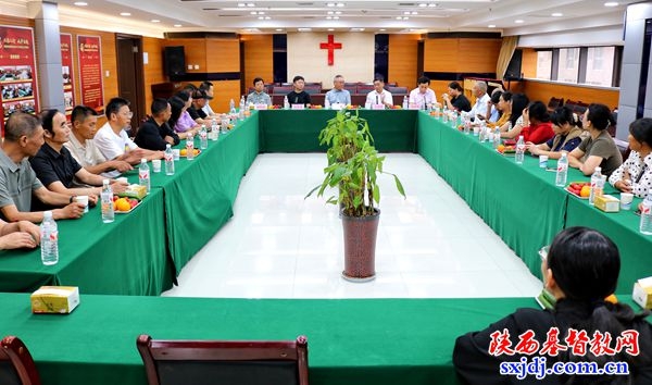 省基督教两会接待江西省上饶市基督教两会一行