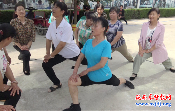 岐山县基督教会举办舞蹈培训班