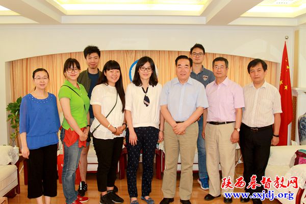 台湾中和基督之家赵德馨长老一行访问我省教会(图3)