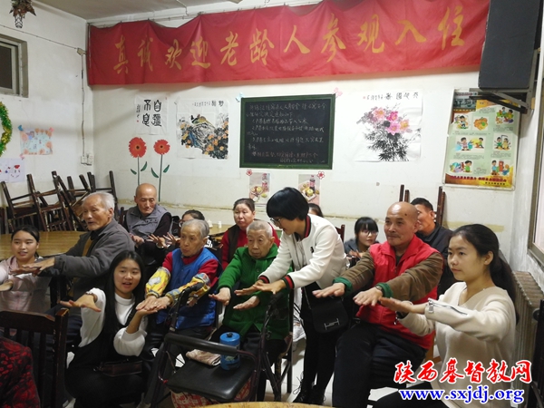 我省多处教会举办重阳节敬老活动(图4)