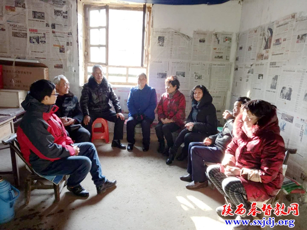 白河县基督教会年底探访(图2)
