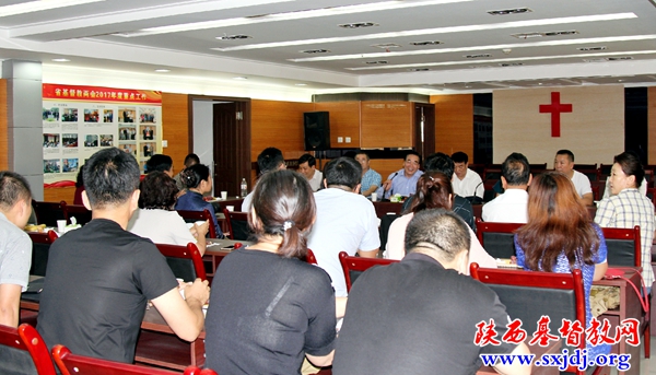 辽宁省委统战部2018年基督教爱国人士研修班学员访问省基督教两会(图2)