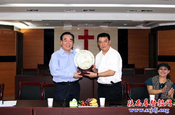 辽宁省委统战部2018年基督教爱国人士研修班学员访问省基督教两会(图3)