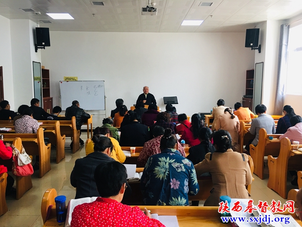 渭南市临渭区基督教会举办第五十期教牧义工培训班