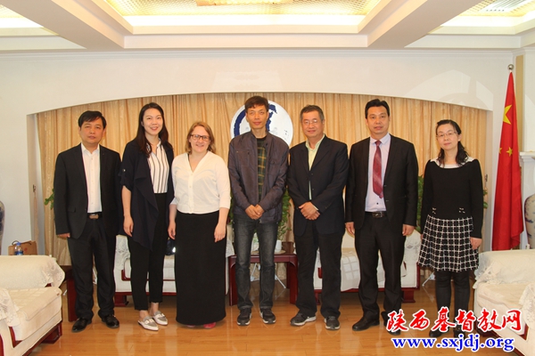 芬兰基督教福音信义会友人古美莲女士一行访问省基督教两会