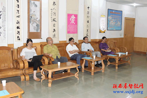省委统战部宗教中国化调研组莅临圣经学校调研(图4)