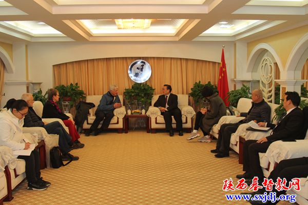 加拿大联合教会访问团一行到访我会