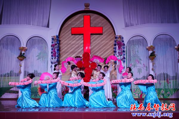 岐山县基督教会隆重举办庆贺圣诞节音乐联欢会(图3)