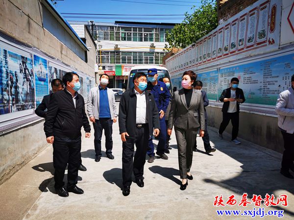 泾河新城泾干基督教会接待泾河新城管委会领导一行检查安全工作
