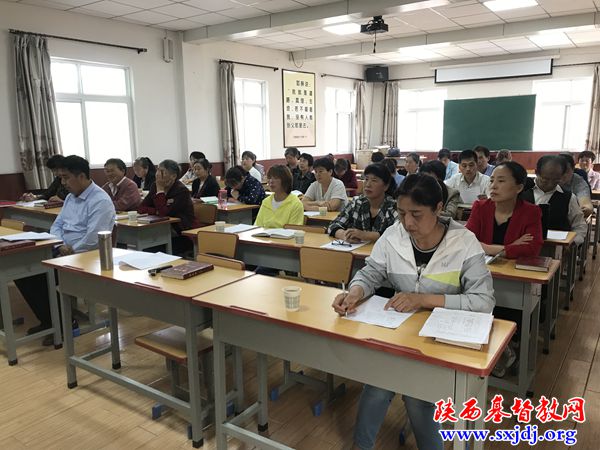 铜川市基督教传达学习习近平总书记来陕考察重要讲话精神(图2)