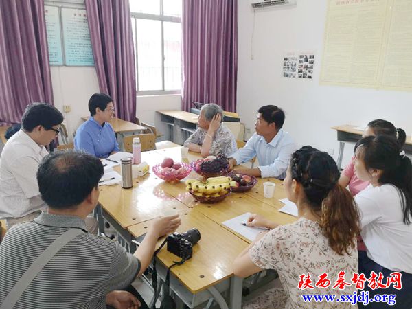 省基督教两会第五调研组赴杨陵示范区走访调研基督教工作