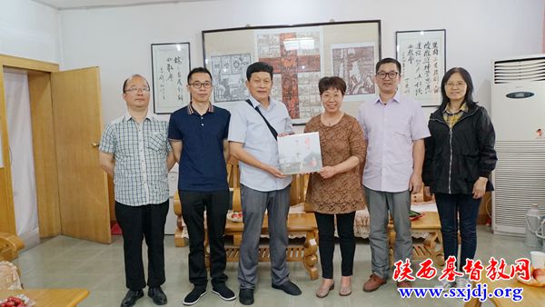 余姚市基督教两会常委一行到访省基督教两会及陕西圣经学校(图4)