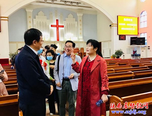 省政协副主席王卫华一行到汉中市汉台区基督教会调研视察