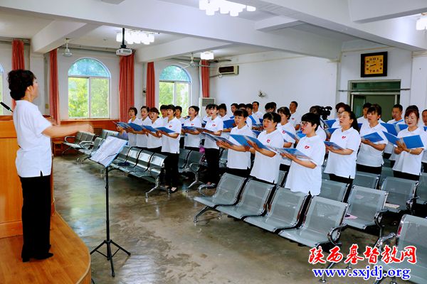 陕西省基督教两会、陕西圣经学校第31期教牧义工培训班结业感恩崇拜暨结业典礼圆满结束(图6)