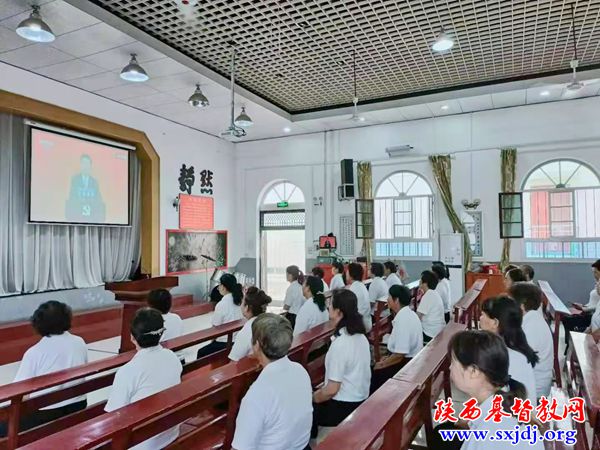 岐山县基督教会为中国共产党庆生(图2)
