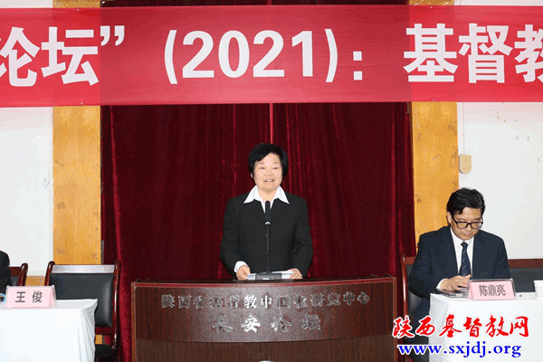陕西省基督教中国化研究中心成立揭牌,陕西基督教“长安论坛”开坛(图14)