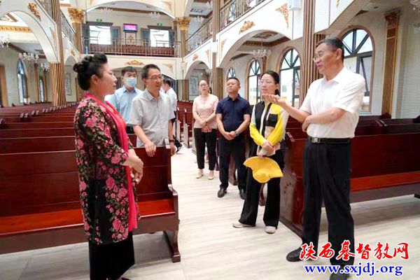 省民宗委赴商州区基督教会调研视察工作(图2)