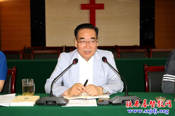 我会召开全体驻会同工“宗教政策法规宣传学习月”学习会暨《关于崇俭戒奢的共同倡议》学习推进会(图3)