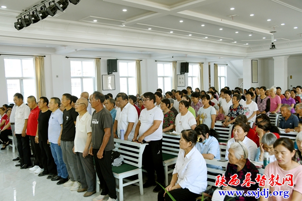 澄城县基督教会举行建堂十五周年感恩聚会(图2)