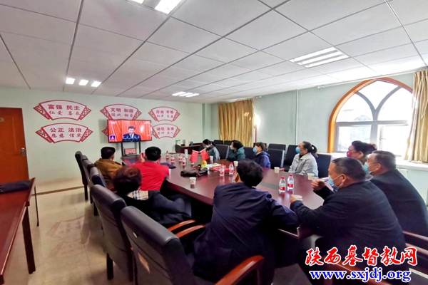 喜迎二十大 奋进新征程——省基督教两会认真组织全省教会收看“党的二十大”开幕会现场直播(一)(图11)